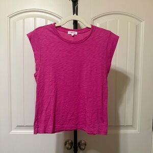 NWOT Goldie Tees SIGNATURE SLUB CAP SLEEVE TEE